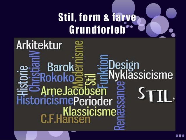 form og farve form og farve